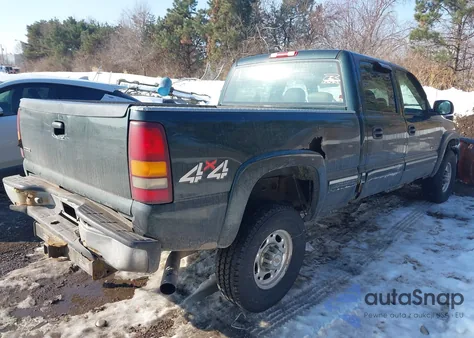 2001 Chevrolet Silverado 2500Hd Lt из США, поврежденный, VIN 1GCHK23191F205182